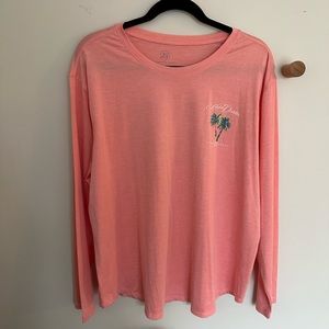 Coral/Pink By Lauren James SPF Long Sleeve Shirt *NWT*